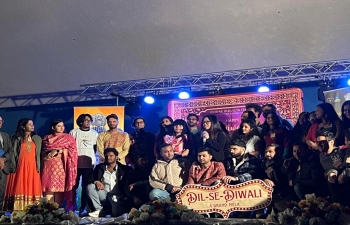 Vibrant Diwali celebrations in Milan organized by Consulate General of India, Milan along with Municipality of San Donato Milanese, Indian Association of Norther Italy and Italian Hindu Union.
